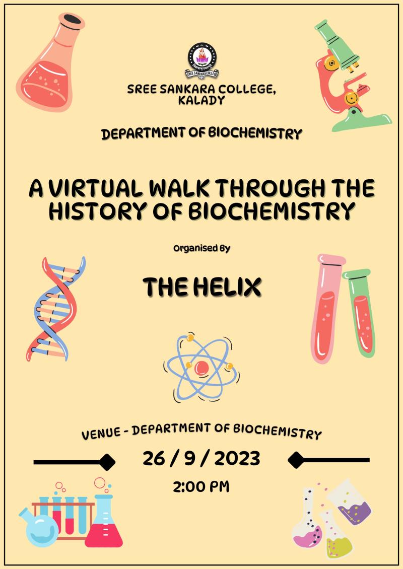 A virtual walk-through History of Biochemistry