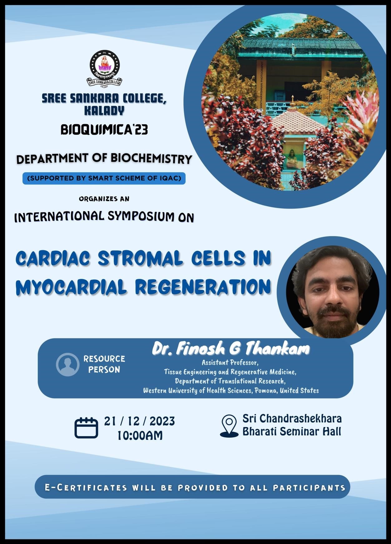 International Symposium on  Cardiac Stromal Cells in Myocardial Regeneration under SMART Scheme