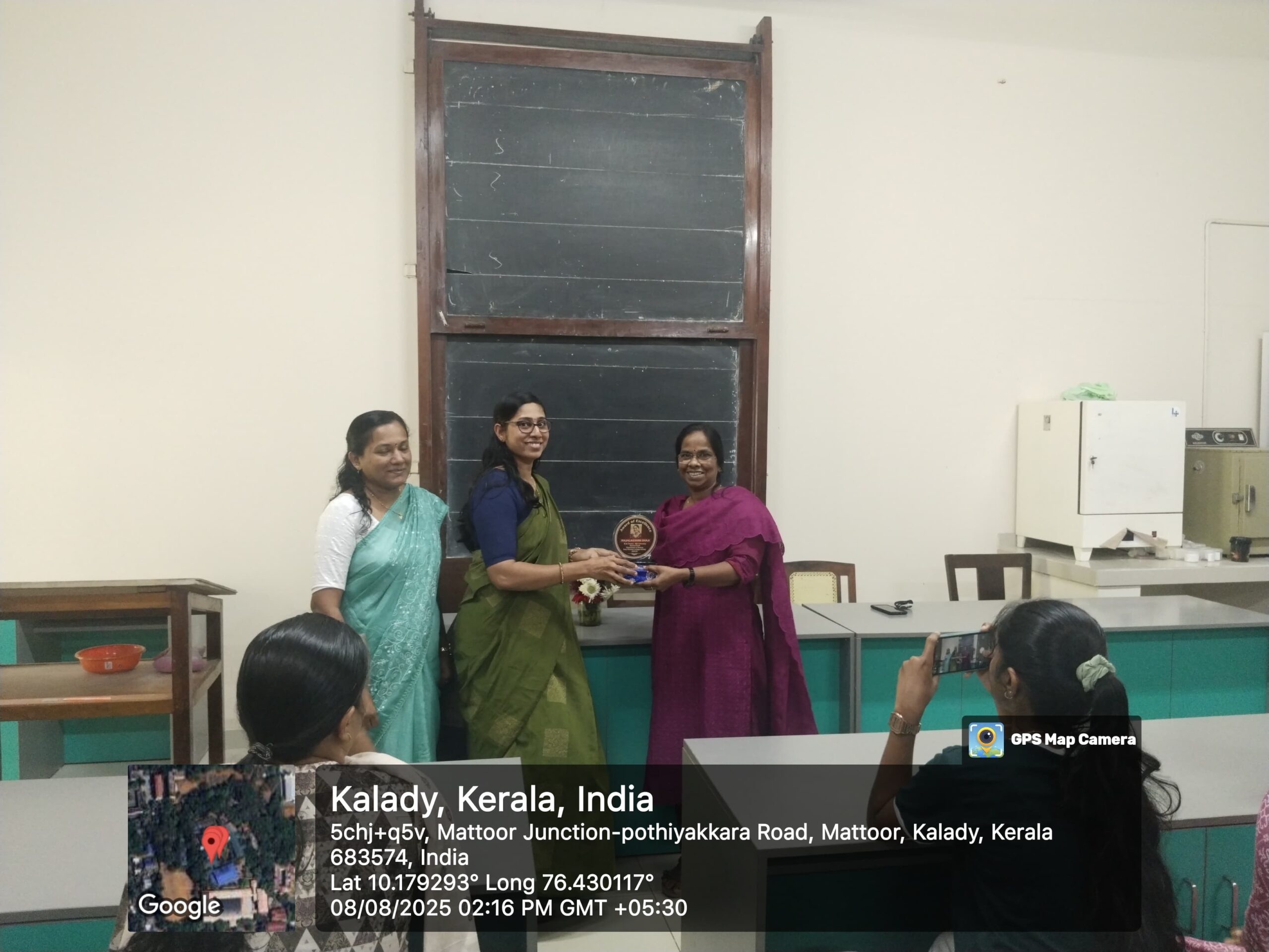 Fresher’s day celebration and felicitating MGU second rank holder in Botany