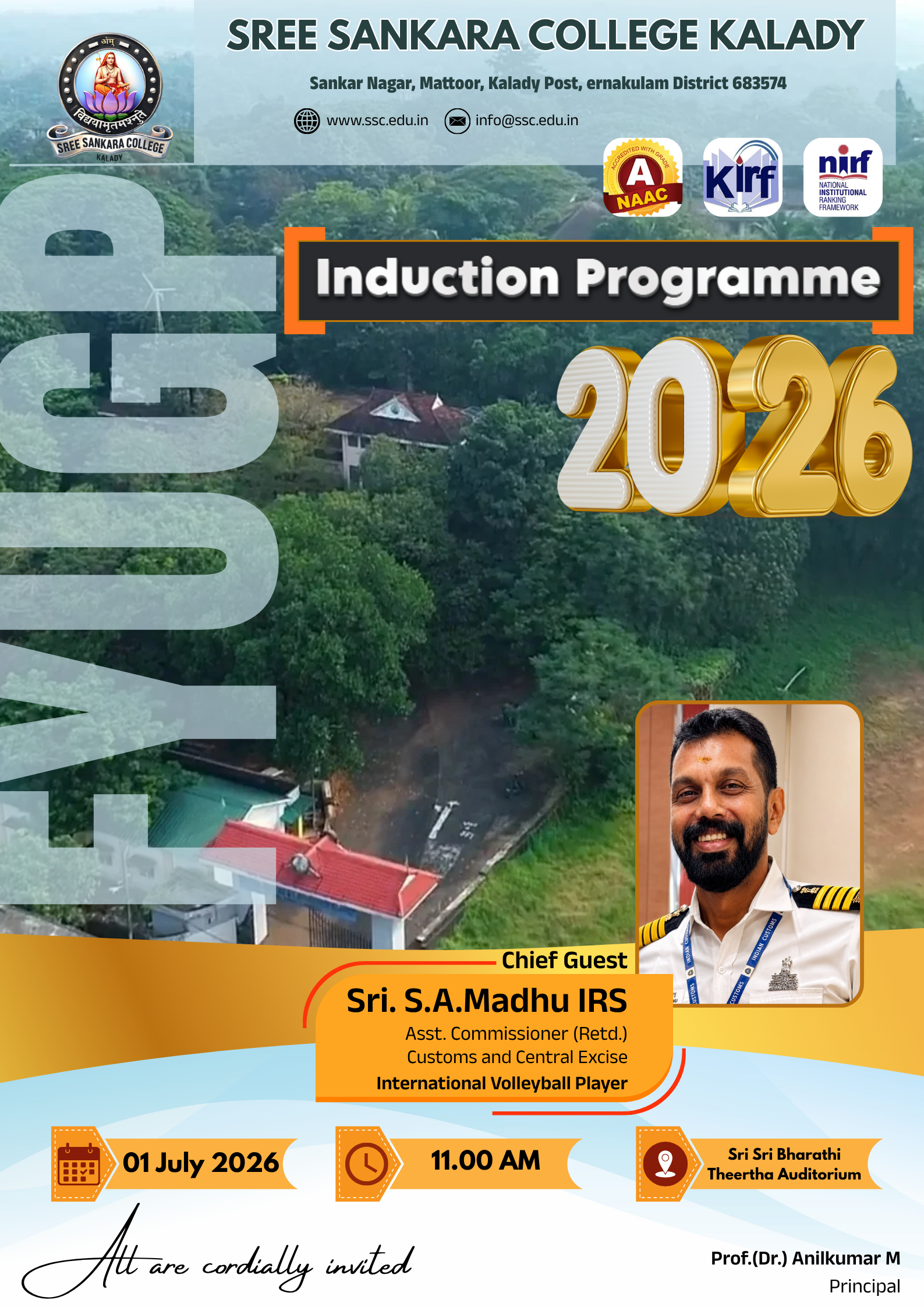 Induction Programme 2026