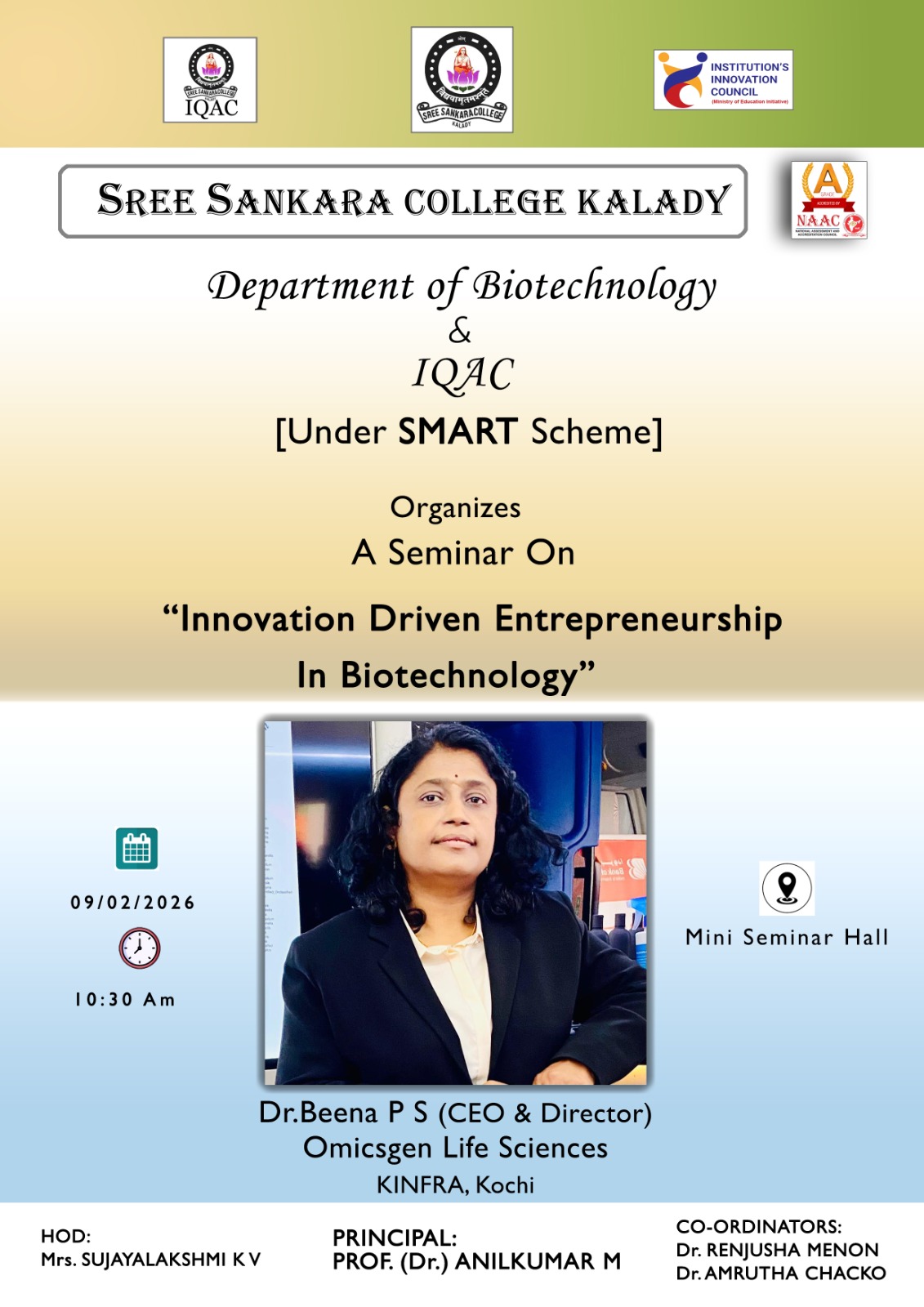Innovation Driven Entrepreneurship in Biotechnology