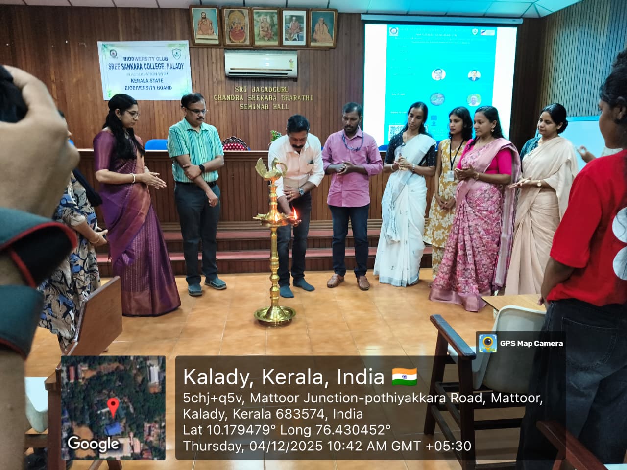 National Seminar on “Biodiversity and Biosecurity – Understanding the Treasures and Threats” Organized by the Biodiversity Club and Department of Botanyof Sree Sankara College
